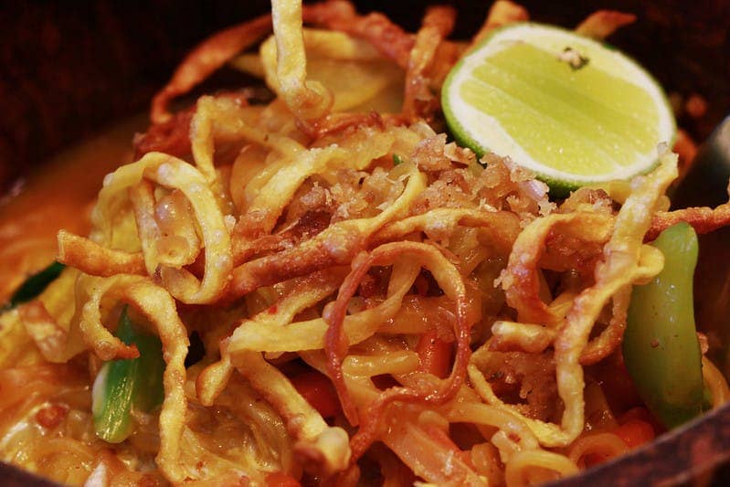 Fill Your Belly with Khao Soi in Aum Vegetarian